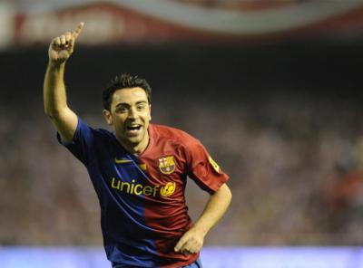 XAVI HERNANDEZ DEL BARCELONA " HAY RESACA DE CAMPEON "