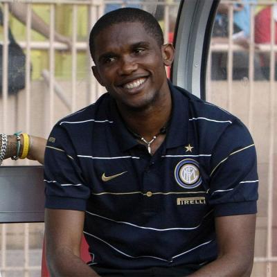 SAMUEL ETOO DEL INTER DE MILAN " MUCHO ENTRENAMIENTO Y POCOS GOLES "