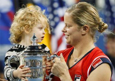 KIM CLIJSTERS " LA CHICA DE BELGICA DA LA SORPRESA AL GANAR EL ABIERTO DE EEUU "