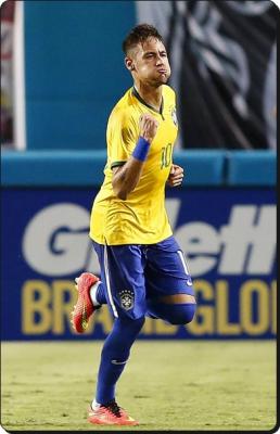 Neymar gol ante Colombia